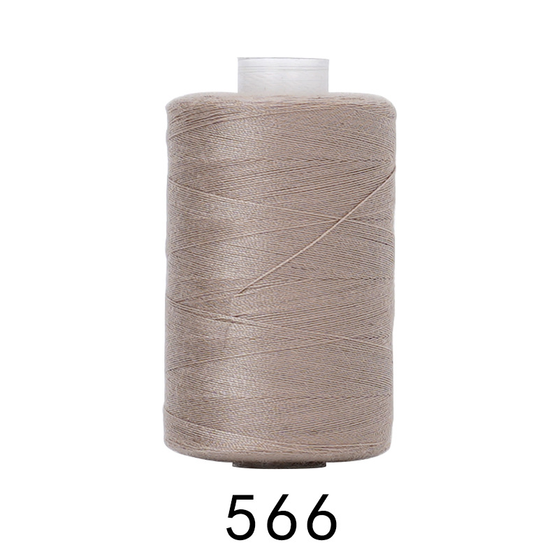 1000 yardas de hilo de poliéster de alta velocidad combinación de colores hogar hilo de coser mano hilo pequeño hilo fino dos hilos 402 hilo de coser