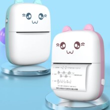 迷你打印机儿童便携式热敏机口袋照片学生错题搜题蓝牙标签打印机