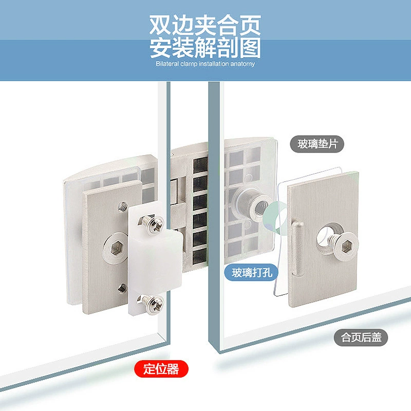 Стеклянный шарнир Xiangzhen с двусторонней подставкой: конфигурации S/L Bil/Unl Рисунок/Яркий/Черный 304 Sneeper