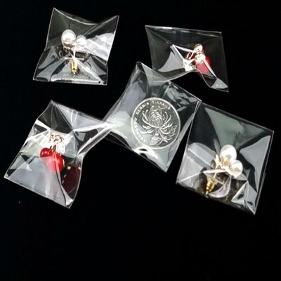 現貨OPP小自粘袋透明塑料袋卡頭小玩具飾品包裝袋子加印LOGO定制