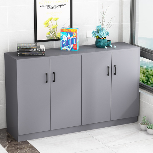 Sunscreen storage cabinet for rentable balconies, household large-capacity shoe cabinet, floor cabinet, simple with lock edge cabinet, rentable