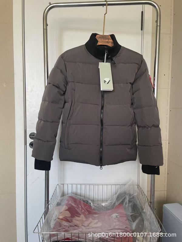 新款大鹅正确版大口袋高端情侣派克棉服加厚连帽男女防风保暖外套|undefined