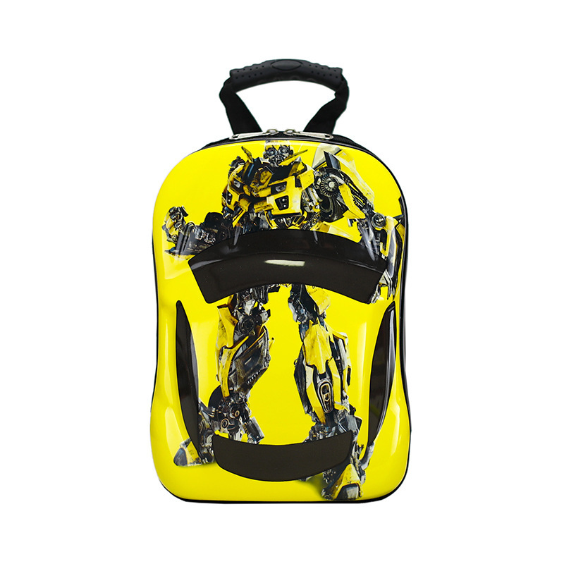 Equipaje de dibujos animados para niños de 18 pulgadas de viaje remolque de embarque rueda universal caja de carro 3D para niños