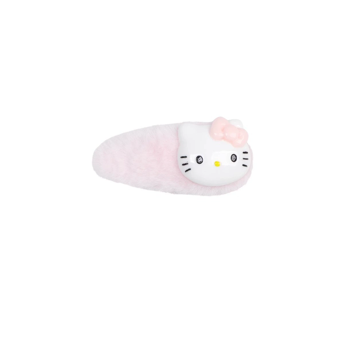 Заколка для волос Hello Kitty, полустельфовая заколка для чёлки, универсальные 7×4×4 см