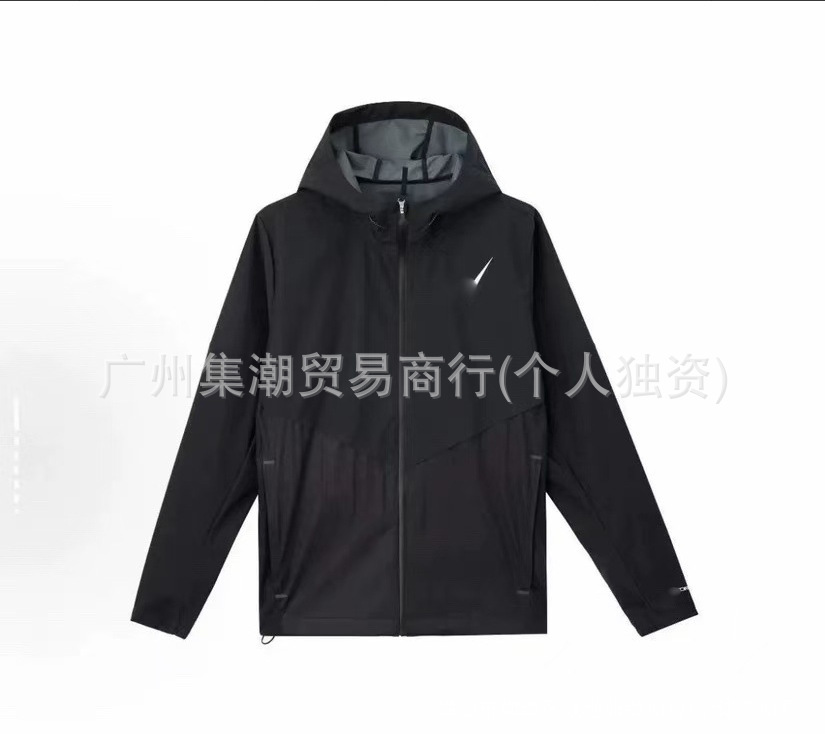 Nuevo traje de asalto deportivo de hielo primavera y otoño chaqueta de secado rápido chaqueta encapuchada a prueba de viento chaqueta de otoño chaqueta de hombre