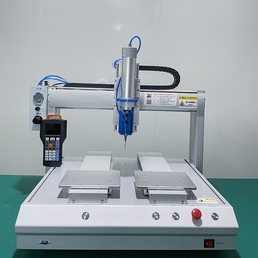 Visual automatic gluing machine LED lamp PCB board silicone glass glue gluing machine three-axis automatic dispensing machine 3