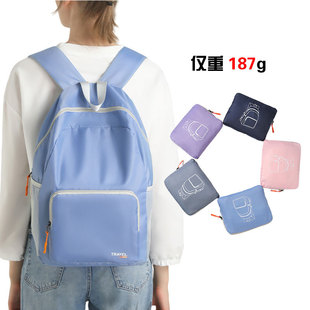 New Style Casual Backpack Ultra Light Sports Mountaineering Bag Printed Logo Portable Folding Skin Bag Work Commuter Backpack