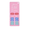 Fuchsia teether, remote control