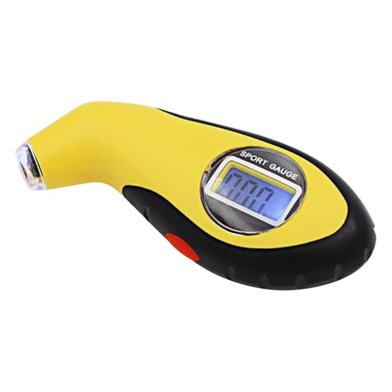 Автомобильный цифровой дисплей манометр в шинах накачивание ремня давления в шинах высокоточный электронный манометр монитор манометра в шинах