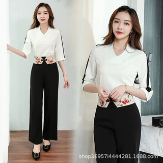 3105足浴技师工作服spa低胸性感连衣裙桑拿足疗夜场上班衣服显瘦