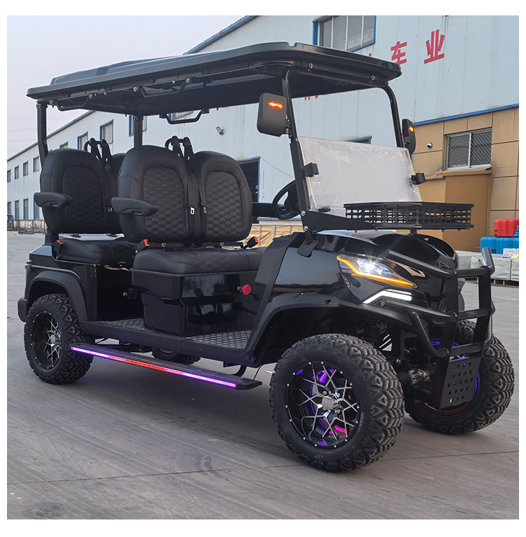 Golf Cart Scenic Area Factory Area Golf Course Sales Office 6-Seat Reception Shuttle Bus Electric Sightseeing Car Patrol Car