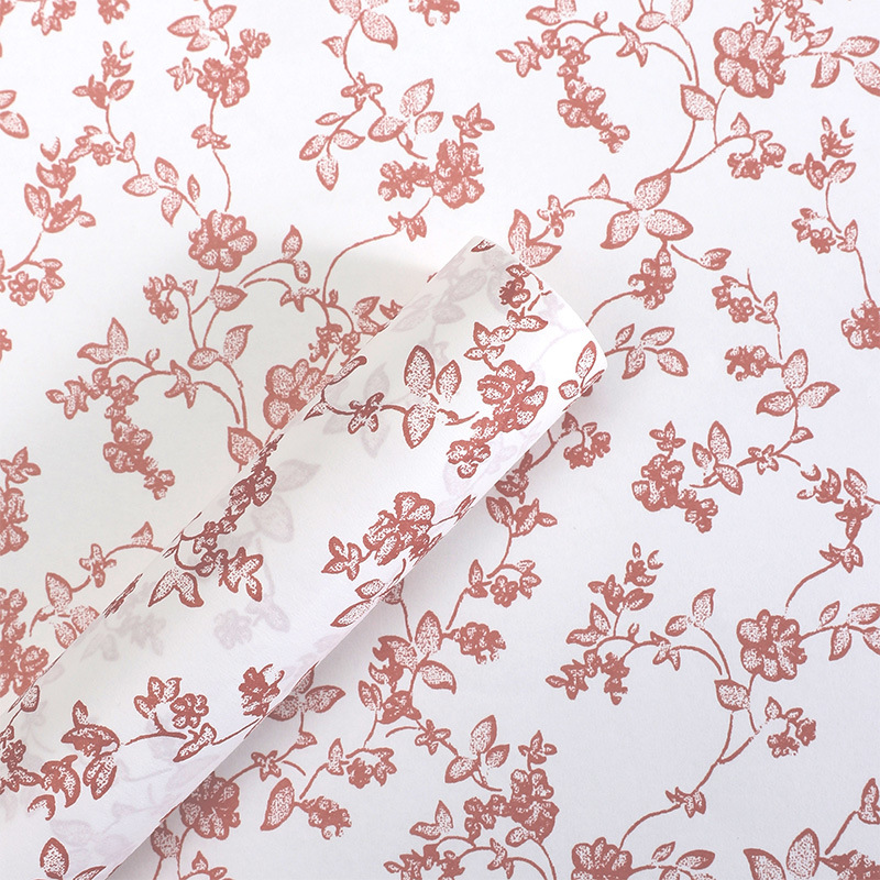 Papel de arte de flores, vino relleno (papel de kapok) 10 hojas 38*52cm;10 hojas/paquete