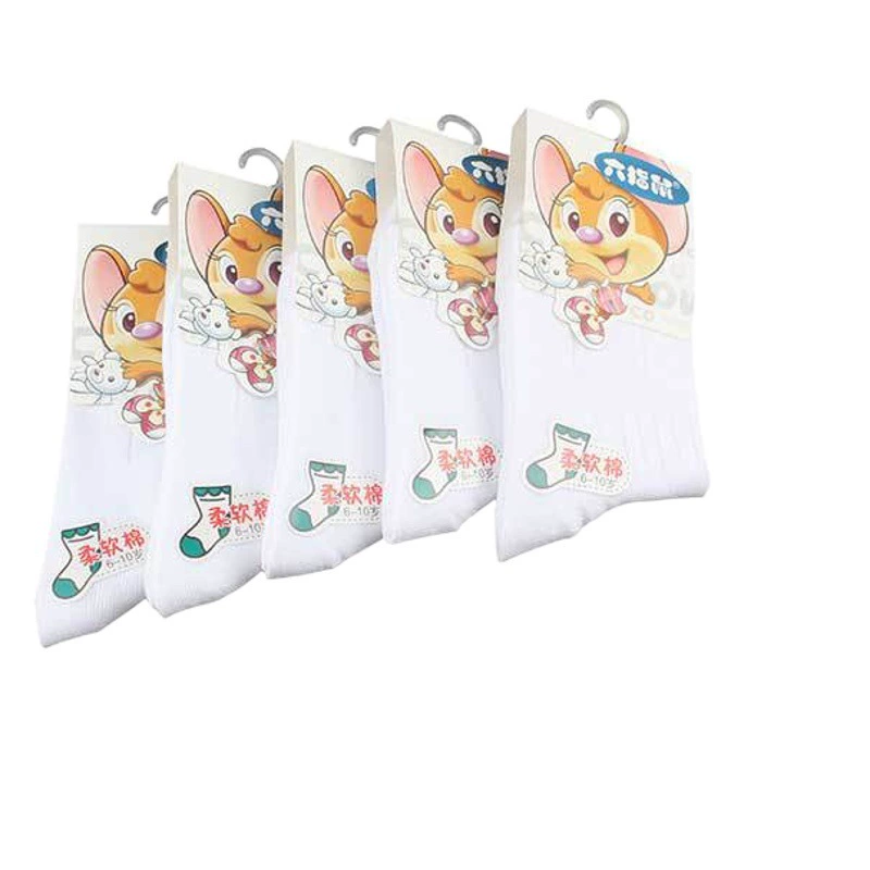 Оригинальные товары Детские носки с шестью пальцами, весенние и осенние тонкие хлопковые носки, взрывы Taobao оптом От 1 до 15 лет Студенческие Носки