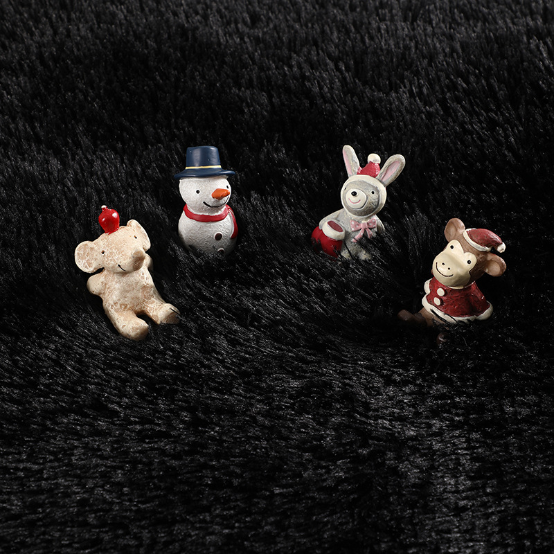 Fábrica al por mayor de lana larga alfombra tie-dyed degradado de color engrosada alfombra de cifrado sala de estar dormitorio mesita de noche alfombra manta de noche