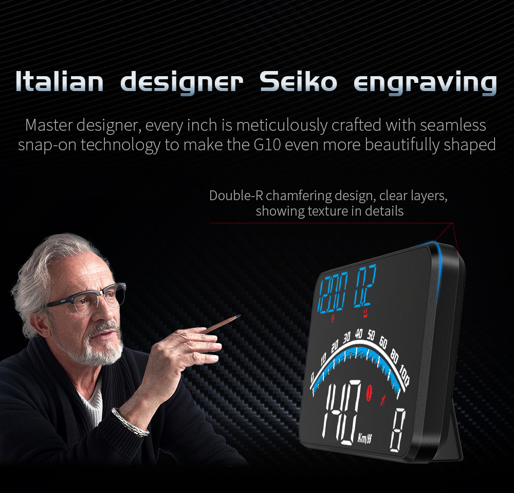 Cross-border car HUD universal head-up display, Beidou GPS speedometer, intelligent high-definition head-up display