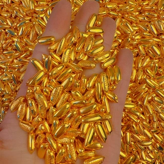 定制沙金金属小金米挂件工艺品钥匙扣挂件锦鲤挂件仿金工艺品DIY