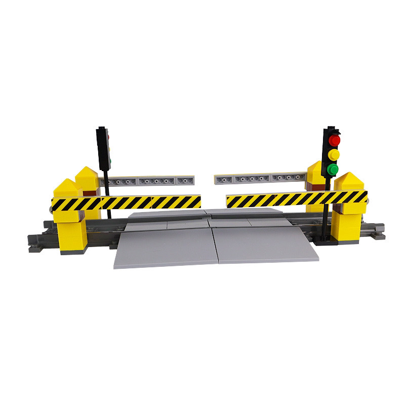 Yutong juguete ciudad tren bloques de construcción pista de tren suave/bifked track/cross track/rail recto/carril curvo