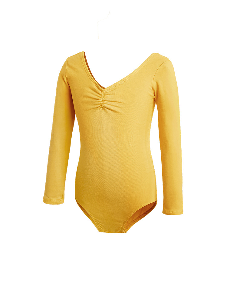 Ropa de baile para niños, ropa de práctica para niñas de primavera y verano, traje de ballet de manga corta, leotardo de danza china para nivel de examen, en stock.