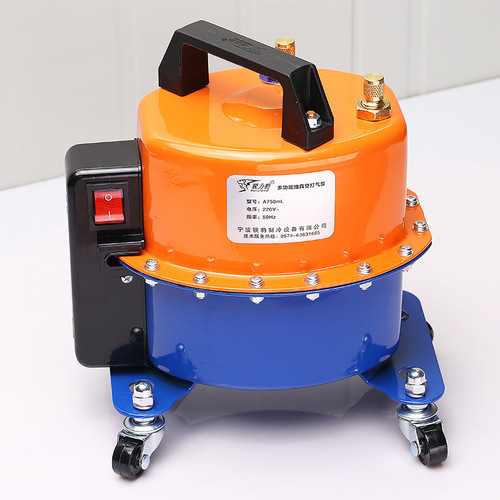 Car air conditioning vacuum pump refrigerator repair tools tire inflator refrigerant filling two-in-one adjustable motor