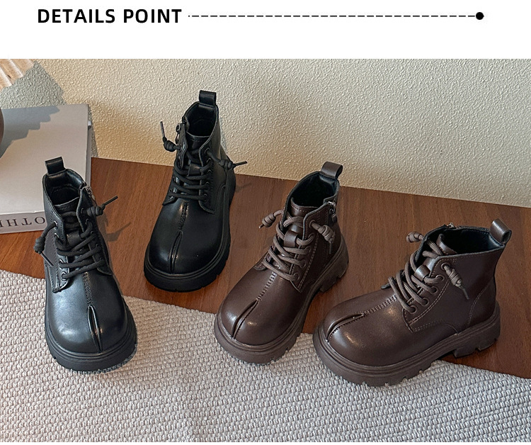 Kinder Stiefeletten Für Mädchen Und Jungen Mit Seitlichem Reißverschluss_voghion.com