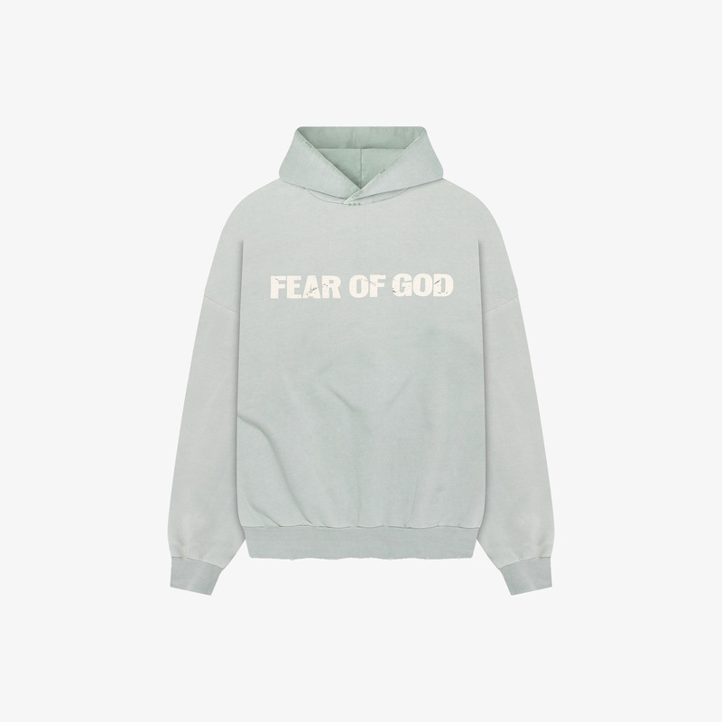 Fear of God Essentials Fog20Ss New Multi-Thread Pullover Sweatshirt for Men and Women, Same Style Hooded Cardigan