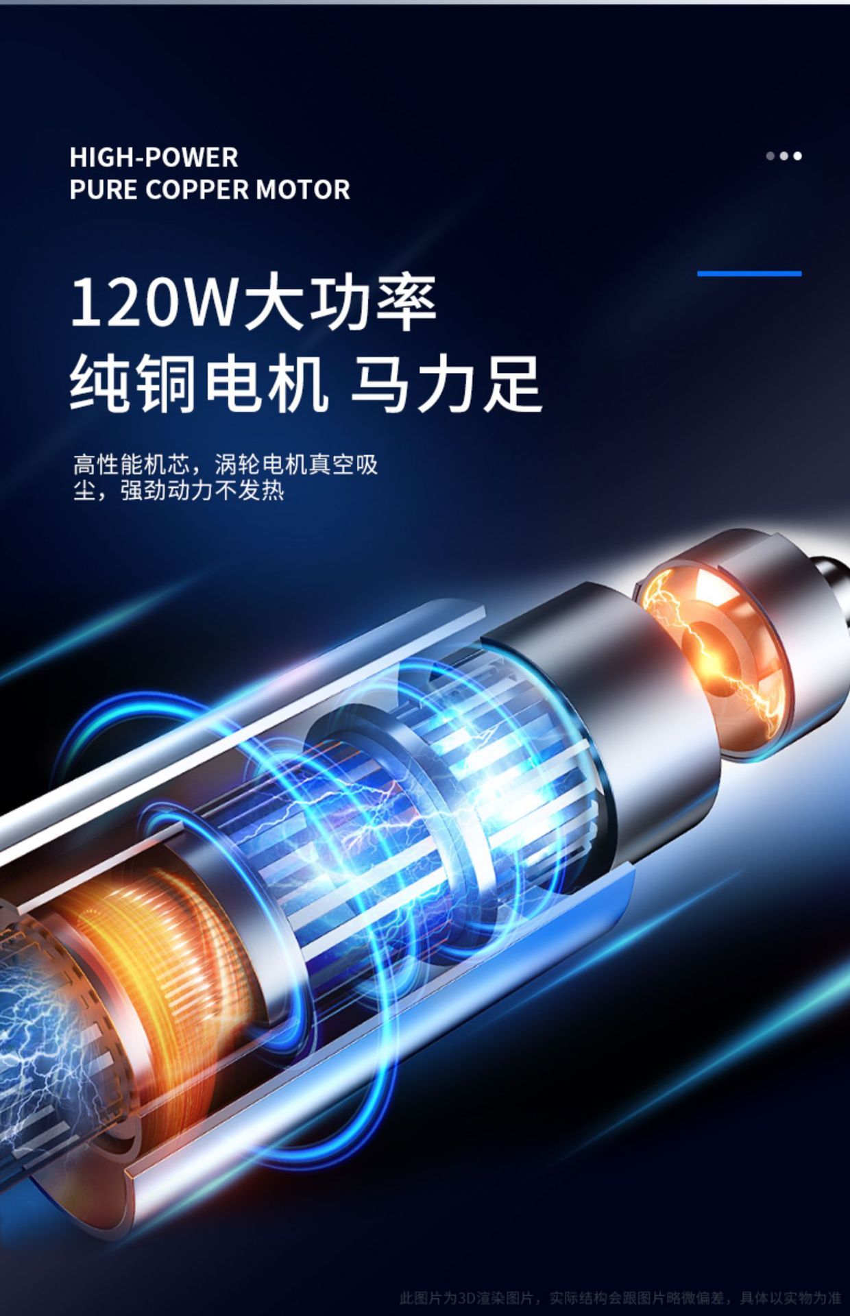 Wireless Car Air Pump and Vacuum Cleaner Two-In-One Car Tire Inflator and Household Handheld Multi-Function All-In-One Machine