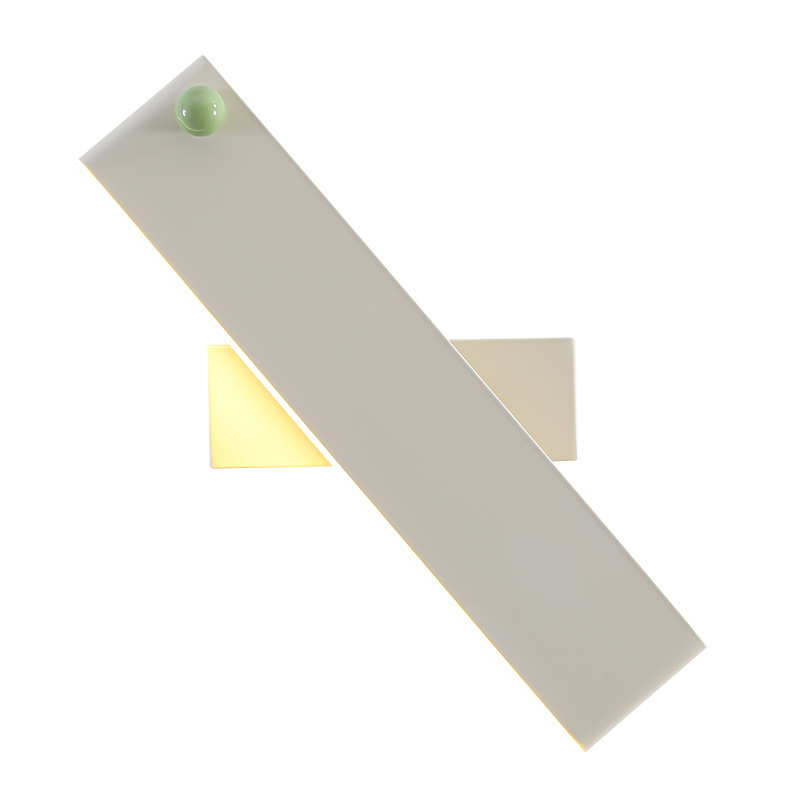 Gran vista jardín giratorio lámpara de pared de dormitorio moderna minimalista sala de estar lámparas de pared de fondo pasillo cabecera lámpara 473L