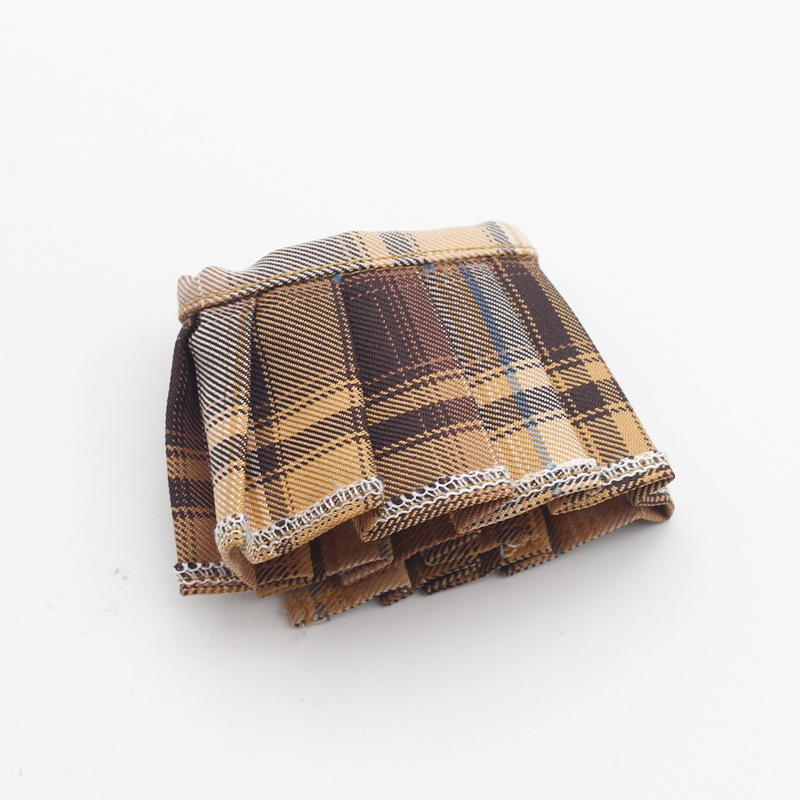 ブラインドボックス第1世代、第2世代、第3世代のドール服アクセサリー、17CMラブブドール用プリーツスカート、ショートスカート