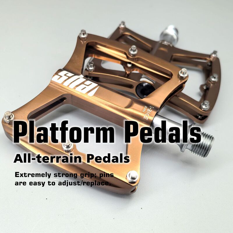 Shanmashi Multi-Color Aluminum Alloy Three-Pelin Mountain Bike Pedals Universal Road Folding Bike Modified Pedals Shanmashi Multi-Color Aluminum Alloy Three-Pelin Mountain Bike Pedals Universal Road Folding Bike Modified Pedals