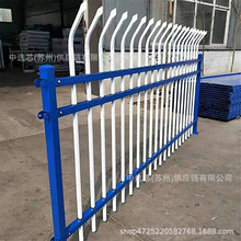 隔离围墙钢小区嘉兴铁艺院墙别墅锌防护学校工厂护栏栏杆栅围栏