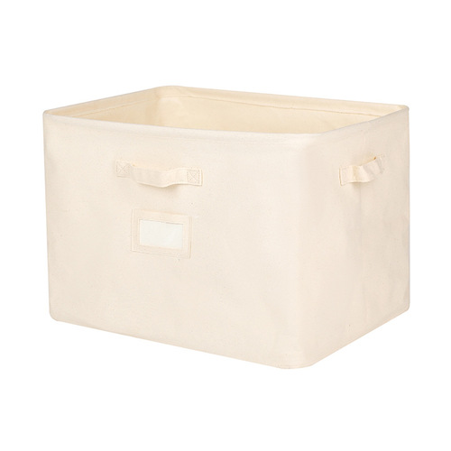 Wabi-sabi cotton clothing storage box, wardrobe fabric clothing storage box, quilt finishing toy sundry basket wholesale