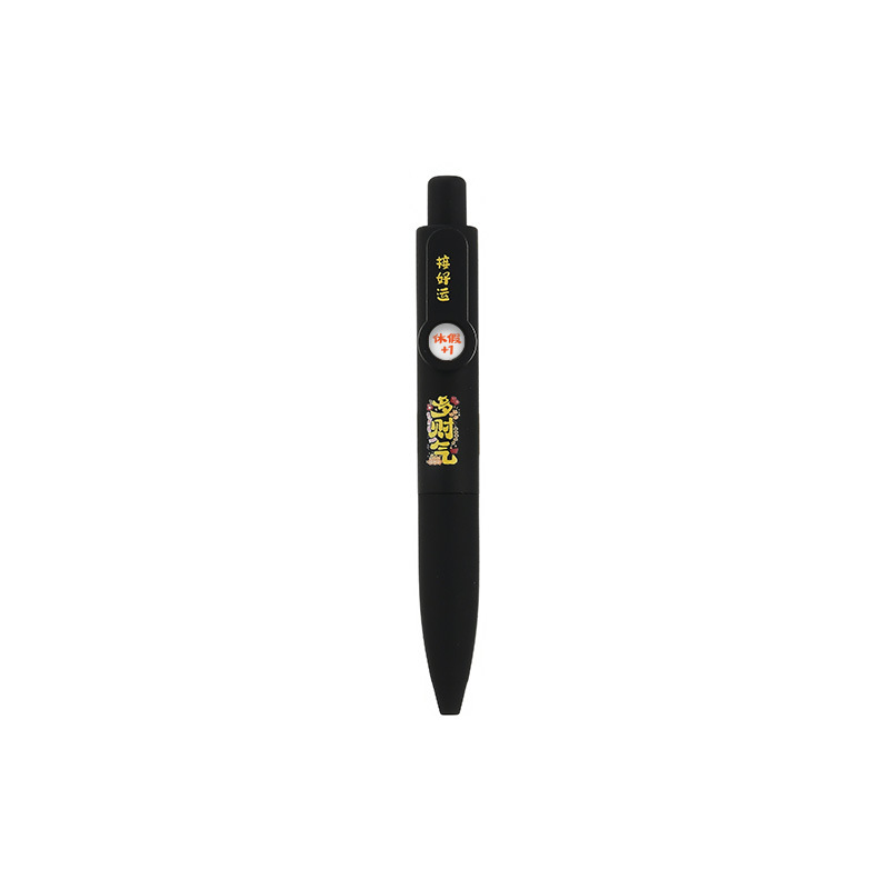Bolígrafo neutro personalizado logo creativo bolsillo salto mini bolígrafo neutro portátil suave y rápido seco firma lápiz de cepillo