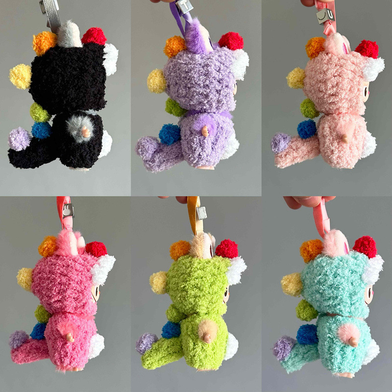 4.0 Fourth Generation 10cm Rag Doll Clothes Keychain Pendant Fourth Generation Handmade Small Dinosaur Clothes and Hat Set 4.0 Fourth Generation 10cm Rag Doll Clothes Keychain Pendant Fourth Generation Handmade Small Dinosaur Clothes and Hat Set