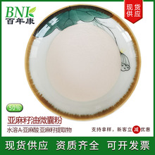 500g/袋现货供应亚麻籽油粉50%亚麻籽油微囊粉亚麻油速溶粉亚麻酸