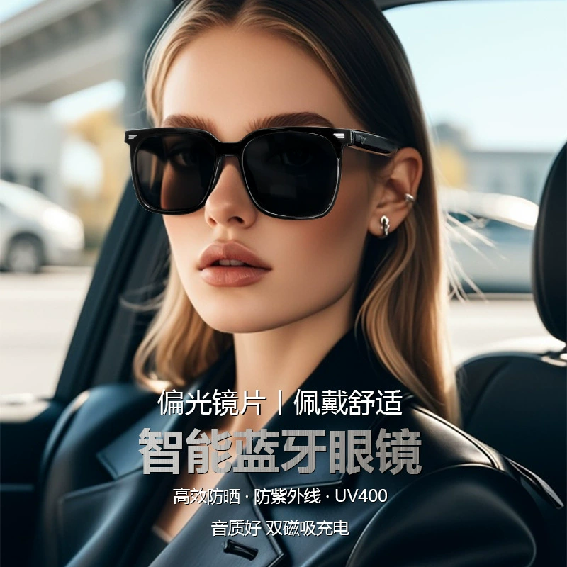 Умные Bluetooth-очки GS01 новая модель — продажа, воспроизведение музыки и голосовых вызовов, летний носимый гаджет
