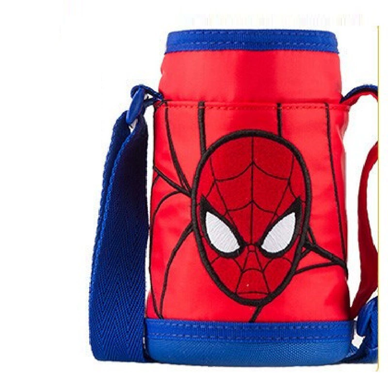 Cartoon genuine glass, children's bag strap, protective case, with embroidery