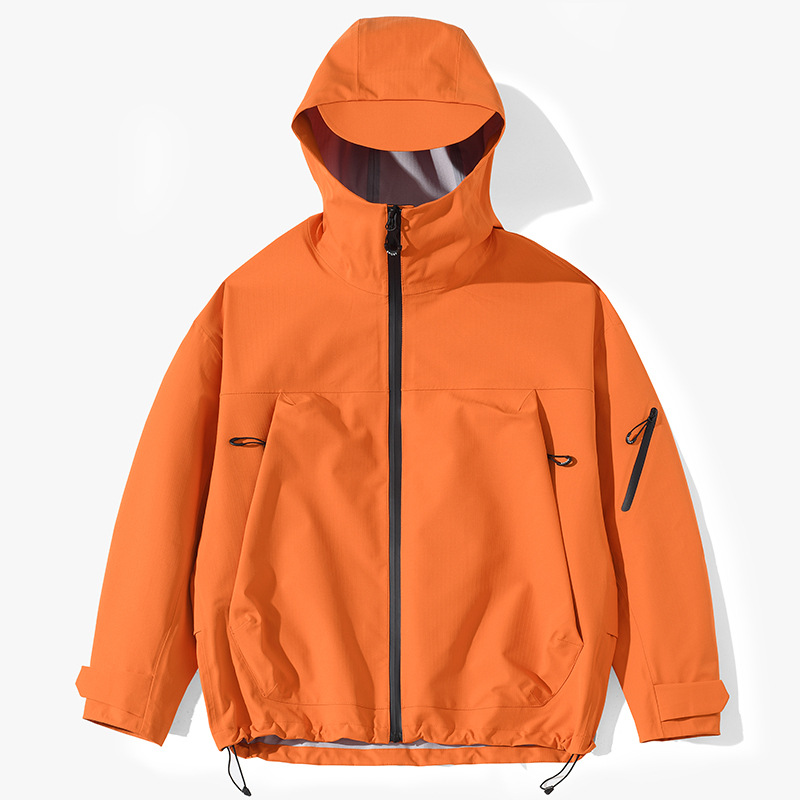 2025新款情侣高端山系硬壳冲锋衣男女同款户外登山服薄款风衣外套|ru