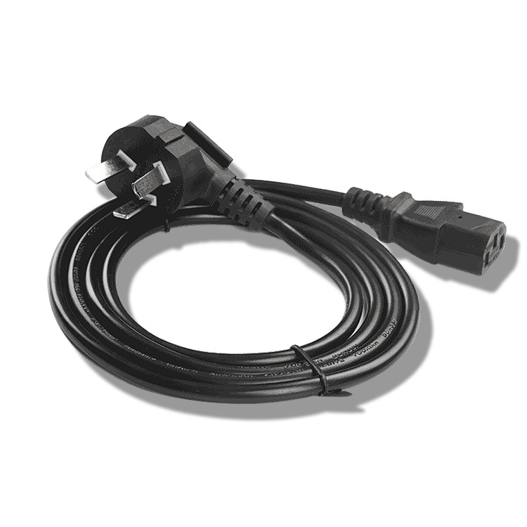 National standard power cord one meter two-wire long power adapter dedicated power cord host electronic scale power supply charging line