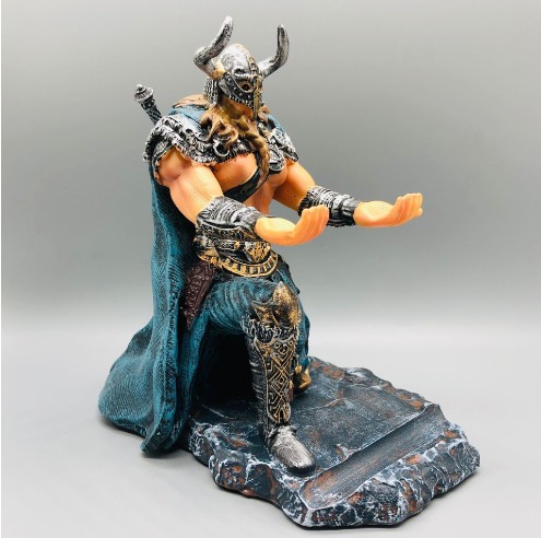 Star Wars Black Warrior Ares Helmet Adornos Modelo Soporte para teléfono móvil Venom Spider Soporte para teléfono móvil Shuren Soporte para teléfono móvil