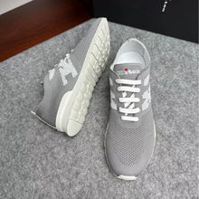 2025夏季新款高端KT男士休闲运动飞织面男鞋透气舒适男鞋潮流飞织