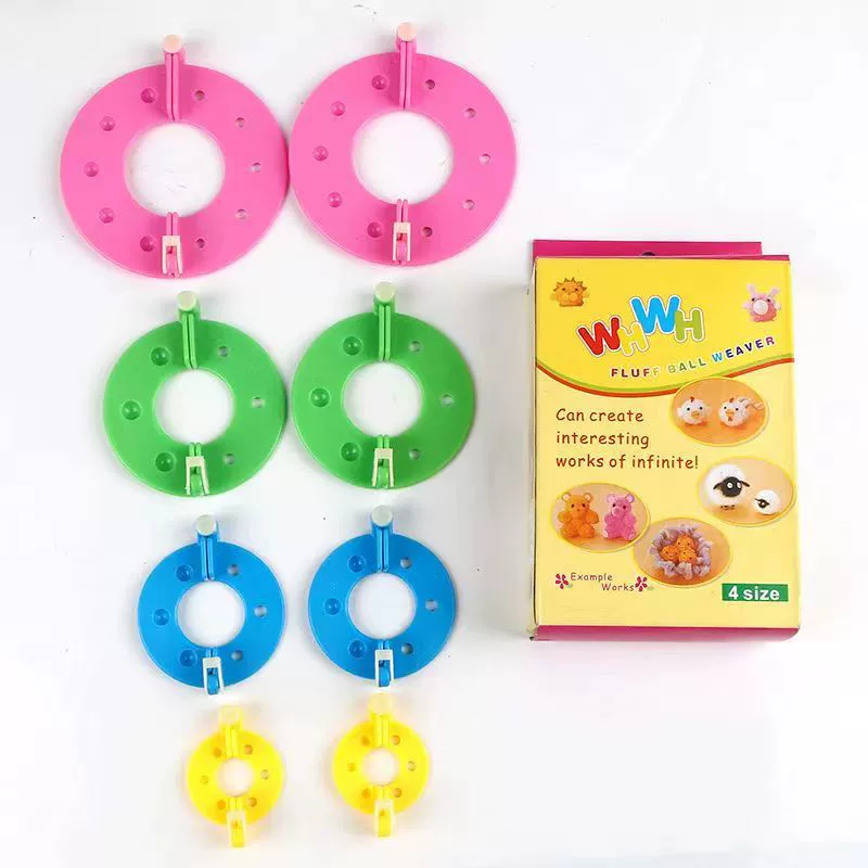 Набор для изготовления помпонов, шариков, шапок и шарфов из пряжи, инструменты для ручного вязания своими руками