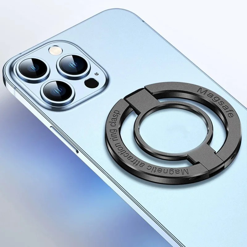 クロスミラーマグセーフ磁気ホルダー亜鉛合金超薄型金属電話ケースワイヤレス充電携帯電話ホルダードロップシッピング|undefined