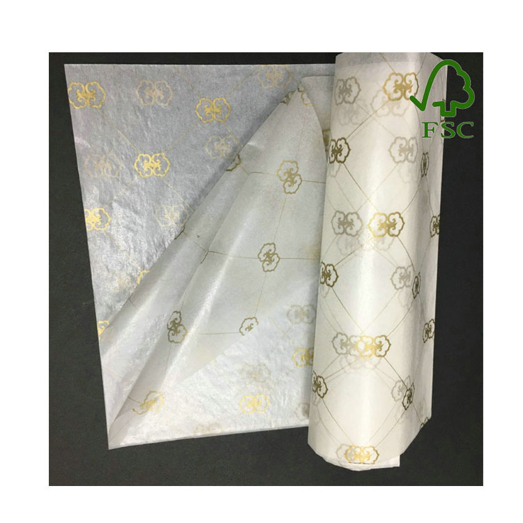 厂家21-31克蜡光纸印刷定制精美图案五金防油防锈 双面油光纸