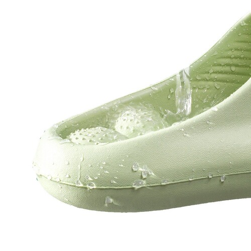 Men's Summer Waterproof Slippers for Outdoor Wear, Non-Slip, Anti-Odor, Thick Sole Bathroom Shower Slippers for Couples, Soft Bottom Cooling Slippers for Women