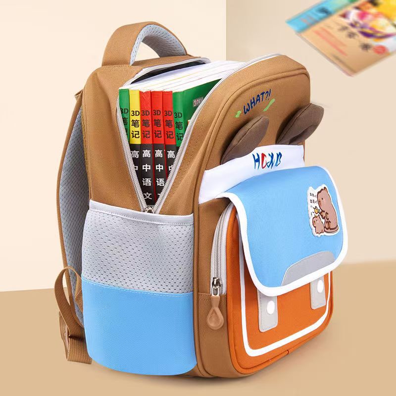 Mochila escolar de jardín de infantes para mujeres, mochila de bebé, mochila de primavera para niños de gran capacidad