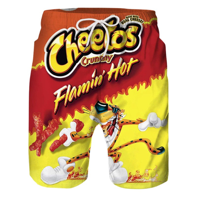 European and American Hawaiian men's beach pants short pants wholesale foreign trade cross-border plus size shorts surfing loose swimming pants