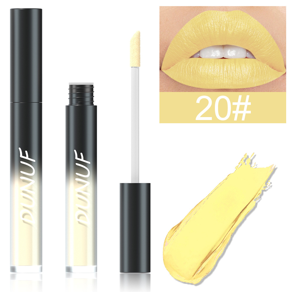 Check it out! Link Disclaimer - Exclusive for Foreign trade :DUNUF 32-color Multi-purpose matte long-lasting Lip gloss undefined