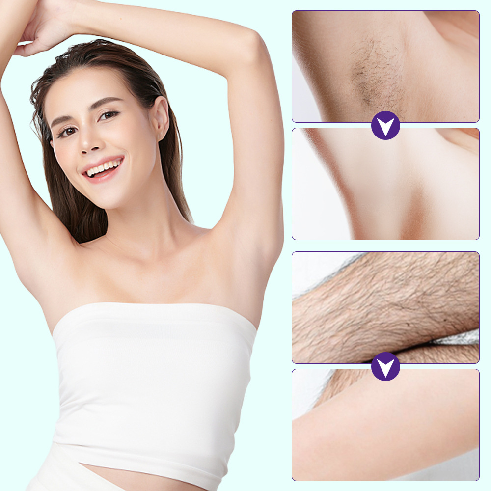 (Cross-border trading), hair removal cream full body for intimate use for men and women, English 3