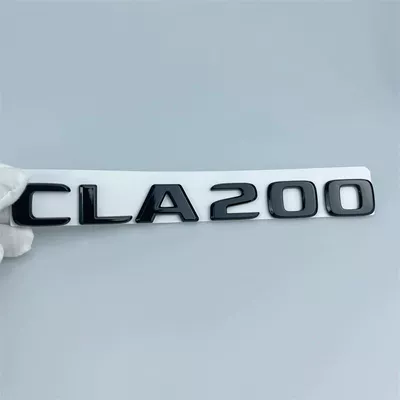 CLA black label Mercedes-Benz CLA Car logo - standard-cla200glossy-black