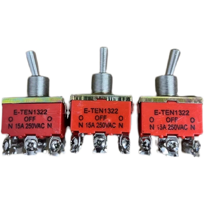 DC motor front and negative switch dial the switch to the front and inverted and stop the three gears.